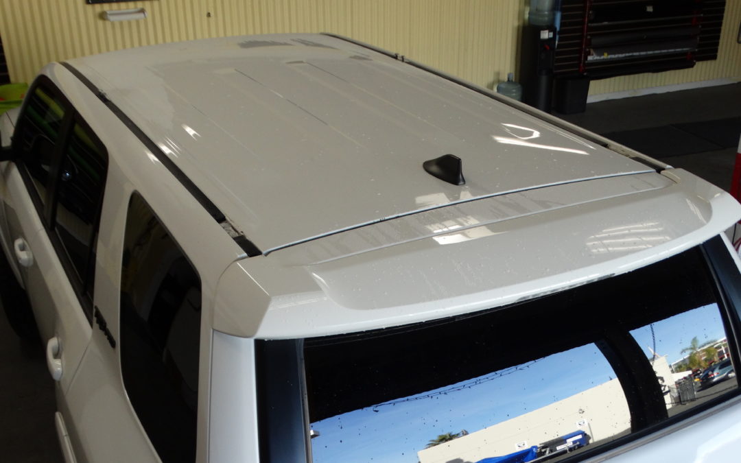 Matte Black Roof Wrap!!